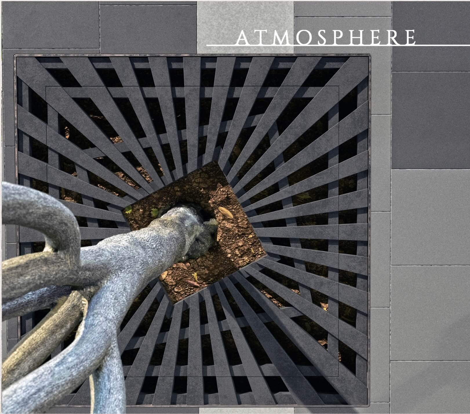 Приствольная решетка для дерева ZKING ATMOSPHERE 1.2х1.2м Черная в Троицке фото