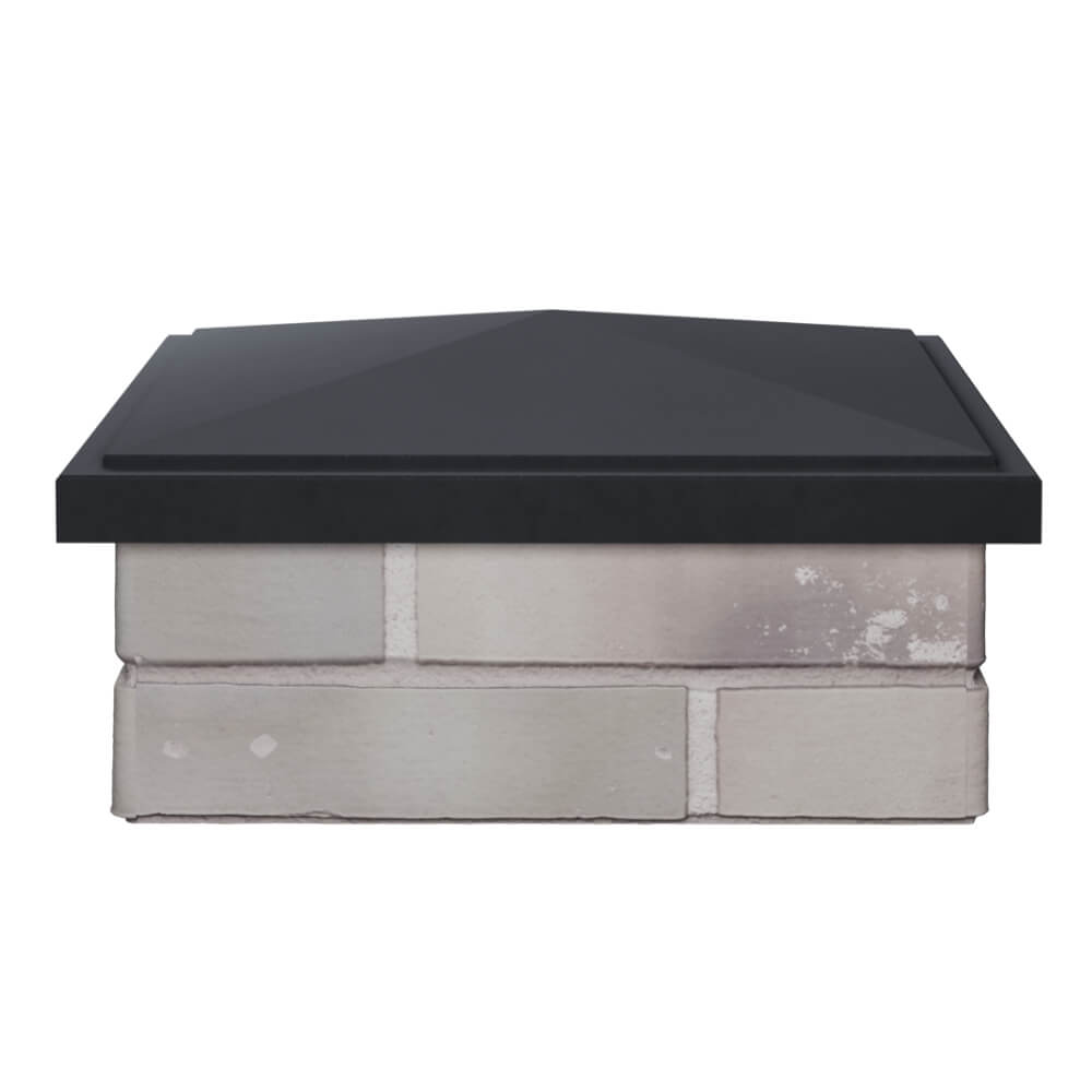 Колпак Zking БонаМоно Серый на столб 1.5х1.5 кирпича (385х385, 400х400мм) Троицк фото