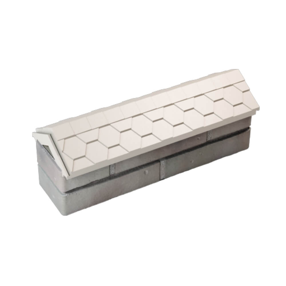 Парапет Zking Эверест Бежевый с посадкой на 0.5 кирпича (130мм) в Троицке фото