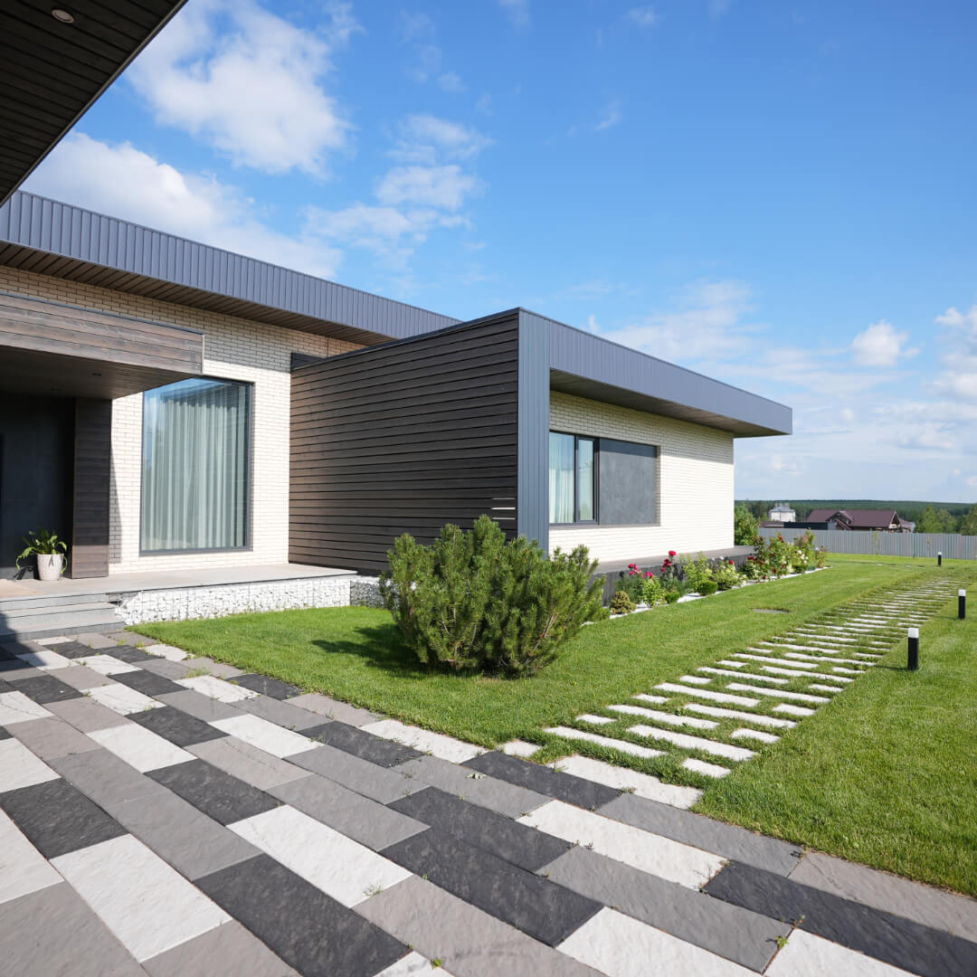 Шаговая плита STONE Графитовый Серый 990х330х55мм в Троицке фото