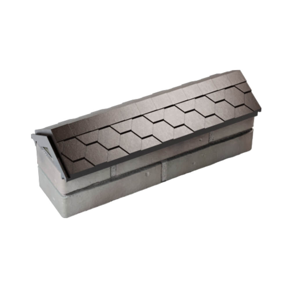 Парапет Zking Эверест Коричневый с посадкой на 0.5 кирпича (130мм) в Троицке фото