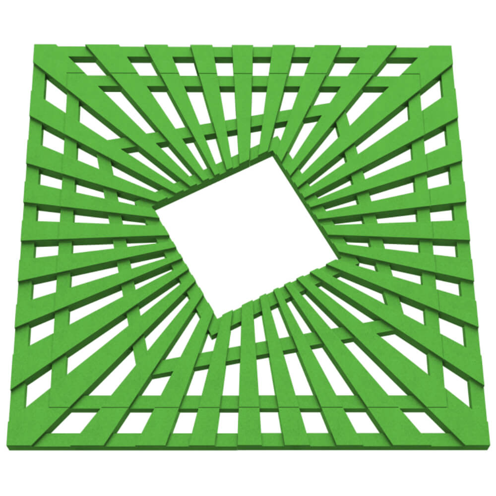 Приствольная решетка для дерева ZKING ATMOSPHERE 1.2х1.2м Зеленая в Троицке фото