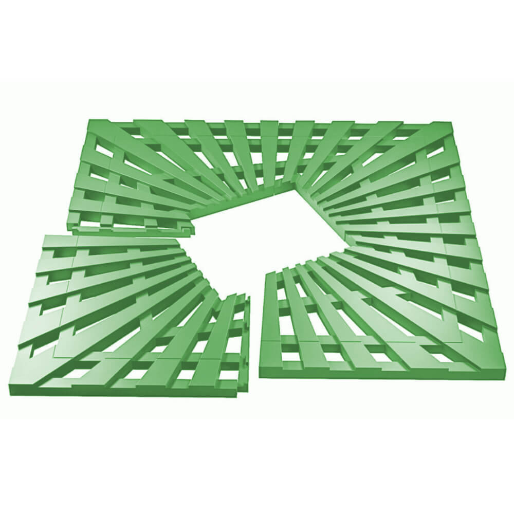 Приствольная решетка для дерева ZKING ATMOSPHERE 1.2х1.2м Зеленая в Троицке фото