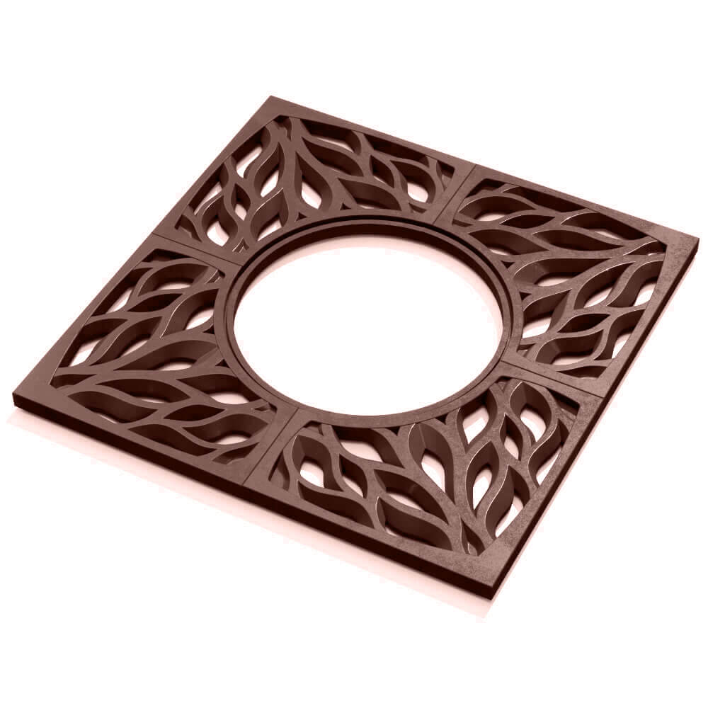 Приствольная решетка для дерева ZKING CRUST 1.2х1.2м Коричневая в Троицке фото