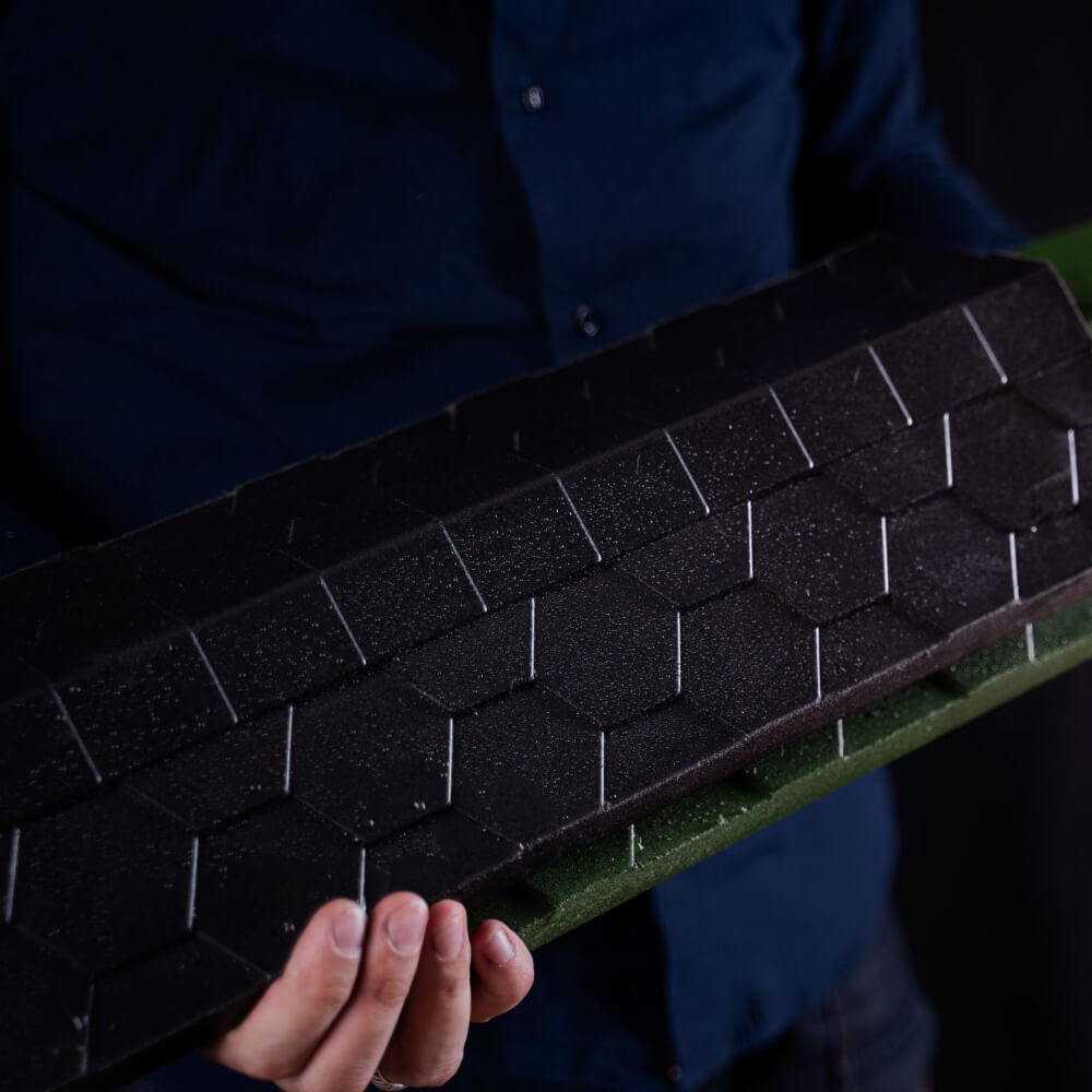 Парапет Zking Эверест Черный с посадкой на 1 кирпич (200/225/255мм) в Троицке фото