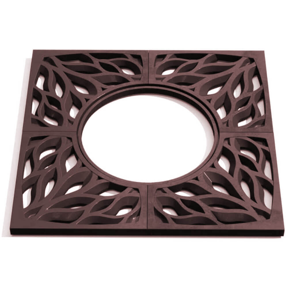 Приствольная решетка для дерева ZKING CRUST 1.2х1.2м Коричневая Троицк фото