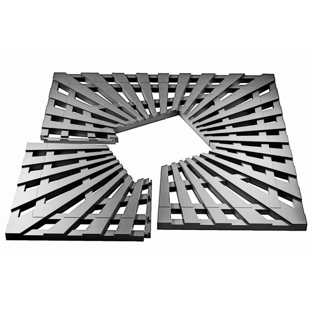 Приствольная решетка для дерева ZKING ATMOSPHERE 1.2х1.2м Серая в Троицке фото