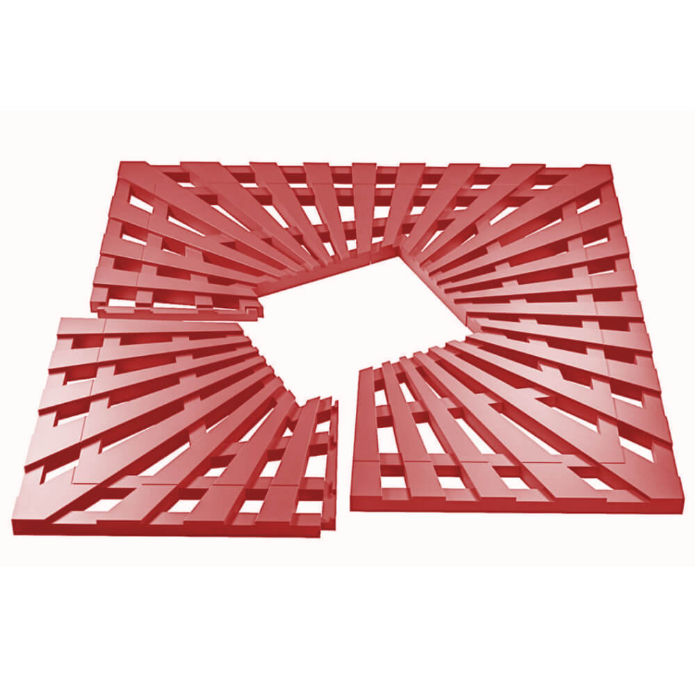 Приствольная решетка для дерева ZKING ATMOSPHERE 1.2х1.2м Красная в Троицке фото